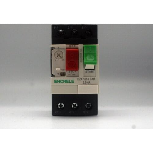 DZX7-25A Series MPCB Motor Protector Motor Protection Circuit Breaker GV2 Motor Protecting Switch