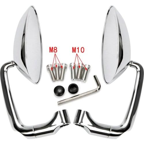1 Pair for Majester T3 T5 T8 A8 Motorcycle Rearview Mirror Universal Electric Car Handlebar Reflector Mirror Modification Parts