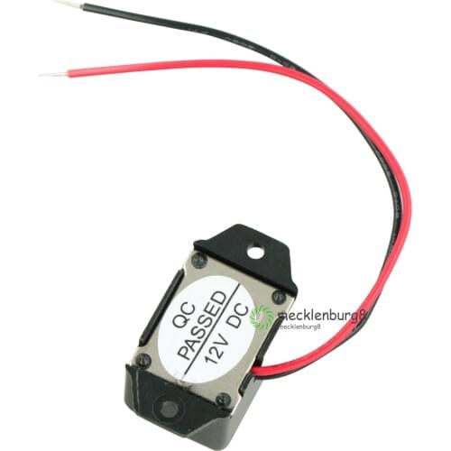 1PCS DC 12V 85dB Mini Electronic Alarm Buzzer Constant Tone NEW