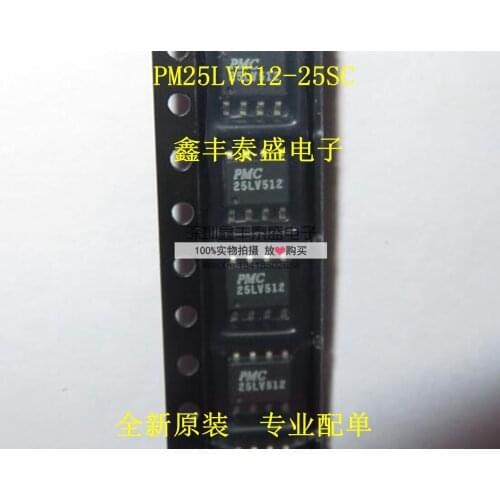 100% New Original In Stock PM25LV512-25SC PM25LV512 Marking:25LV512 SOP-8