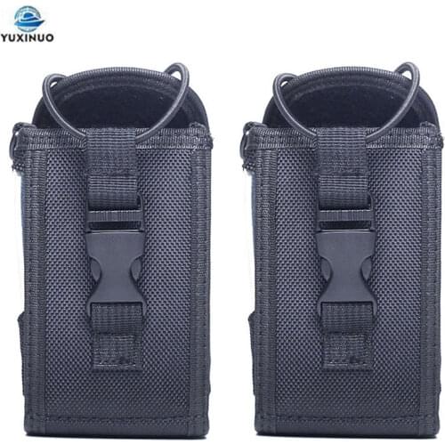 2pcs Big 3in1 Nylon Pouch Bag Carry Case for BaoFeng UV5R UV-5R UV-82 UV-XR UV-9R Plus YAESU TYT WOUXUN Mototrola Walkie Talkie