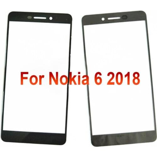 A+Quality For Nokia 6 2018 Touch Screen Digitizer TouchScreen Glass panel For Nokia6 2018 Without Flex Cable Replacement Parts