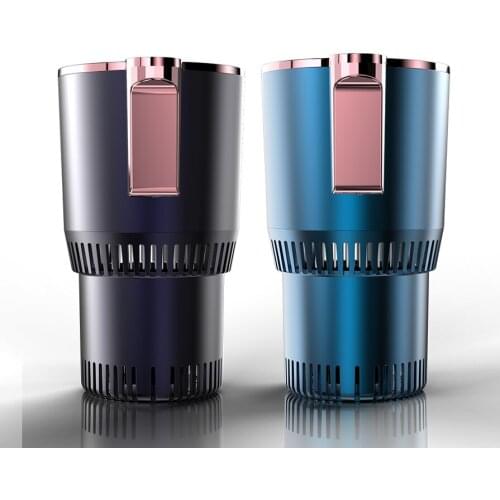 Auto Hot Cold Holder Car Coffee Warmer Cooler Cup Heating Smart Control Electric Mug Drink Holder