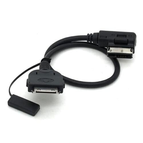 BESTNAVY for Volk wagen V W Au di AMI MDI IPHONE 4 IPOD cable VW Tiguan GTI CC A4 A6L audio cable
