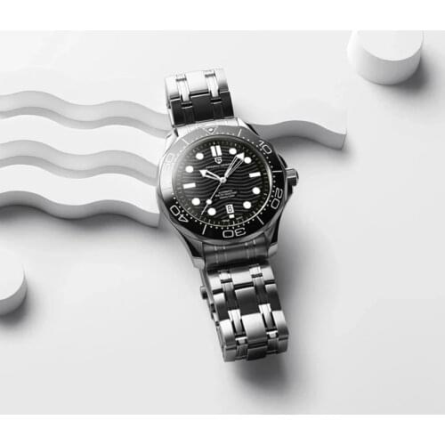 PAGANI DESIGN Mens Mechanical Watches Top Brand Luxury Stainless Steel Sapphire Automatic watch for men NH35 Dive clock man