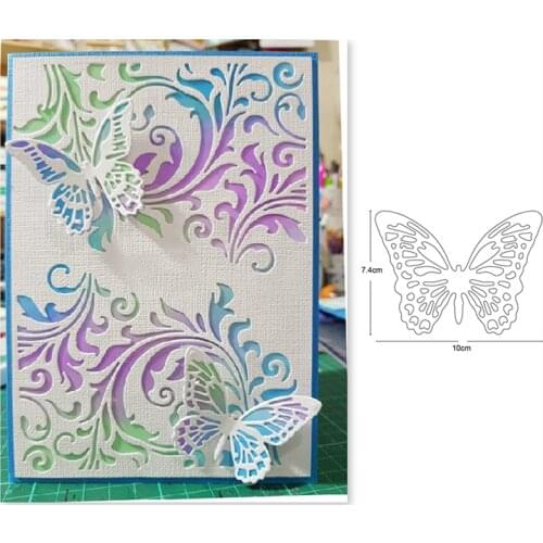 Customize dies Lace Butterfly Border Metal Cutting Dies Scrapbooking dies wedding Cards Making DIY Embossing Die Cuts Craft dies
