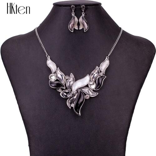 MS1504873 Fashion Jewelry Sets High Quality Necklace Sets Grey Purple Necklace Lead&Nickle Free Party Gifts