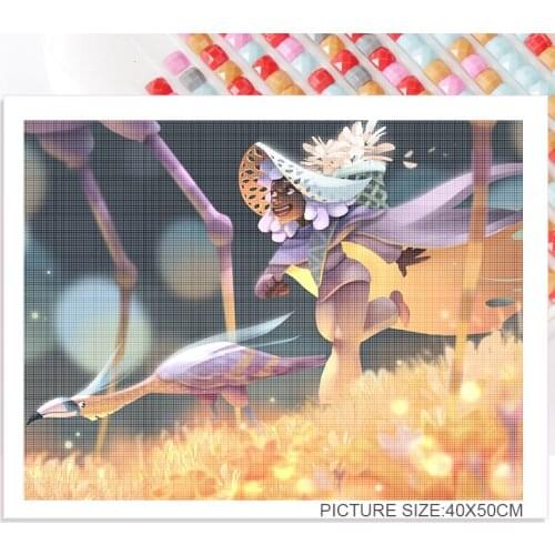 Cartoon Abstract Portrait Diamond Painting Full Kits Cross Stitch Handmade Gift Diamond Embroidery Mosaic Art Home Decoration