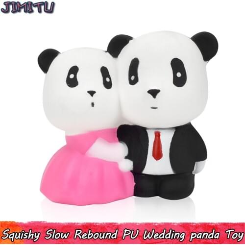 Cute Panda Squishy Toys Animal Jumbo Squishies Slow Rising Antistress Rebound Educational Toy for Kid Gift Party Home Decoration