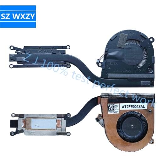 NEW Original For DELL Latitud 7400 Laptop CPU Radiator Fan 0HCYN0 HCYN0 AT2EE001ZAL 100% Tested Fast Ship