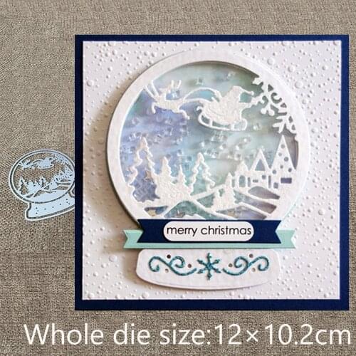 New Design Craft Metal Cutting Die die cuts Christmas ball decoration scrapbooking Album Paper Card Craft Embossing die cuts