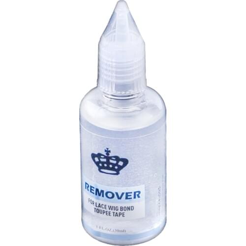 Hair Extension Lace Wig Toupee Hairpiece Hot Fusion Glue Bond Remover Liquid 1oz