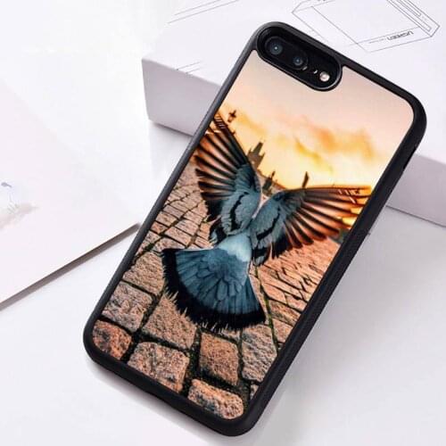 Funny Cute Pigeon Phone Case Rubber for iPhone 12 pro max mini 11 pro XS MAX 8 7 6 6S Plus X 5S SE 2020 XR case