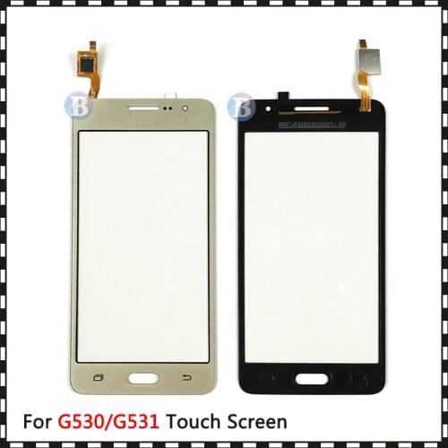 20Pcs/lot For Samsung Galaxy Grand Prime Duos G530 G530H G530F G5308 G531 G531H G531F Touch Screen Digitizer Sensor Glass Panel