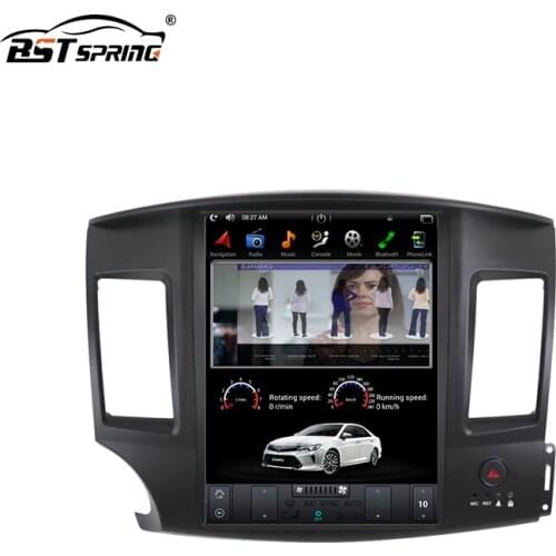 Tesla 10.4inch Touch Screen Android car Dvd Radio Stereo Player for Mitsubishi LANCER 2014 With Gps