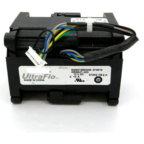 Original Nidec R40W12BS4D8-07A012 12V 2.10A 4056 4cm high speed servers violence booster Computer server fan