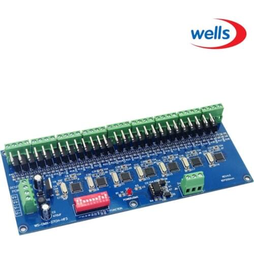 High frequency 10KHZ HF 27 CH dmx512 decoder, 27CH DMX512 controller