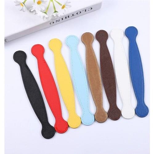 2019 Gift Box Handles PU Leather For Carton paper bag Accessories DIY Case Handles 2pcs