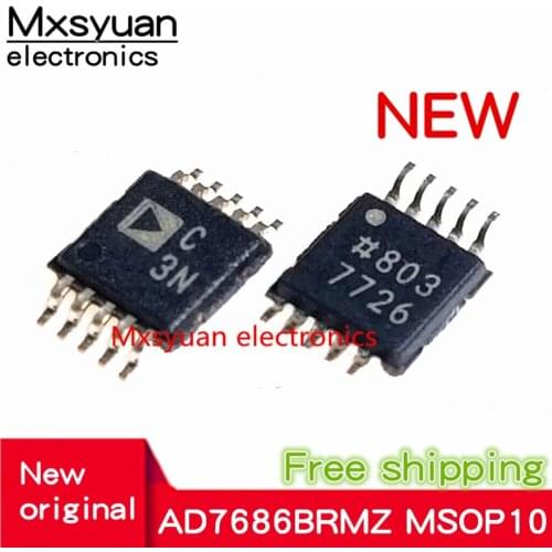5pcs~50pcs AD7686BRMZ AD7686BRM AD7686B AD7686 C3N MSOP10 New original In stock