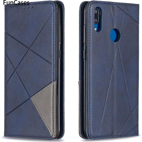 Diamond Wallet Flip Case For etui Huawei Y7 Prime 2019 Animal Carcaso Cell Covers sFor Etui Huawei cover Y7 Pro 2019 Enjoy 9