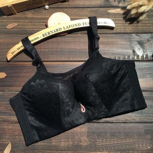 Full lace Bralette plus size bras for women 80-120 C D F E cup bra sexy lingerie solid cotton push up bra vs bh C311