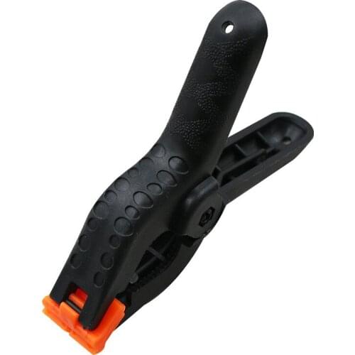 Woodworking Spring Clamps 2/3/4/6 Inches DIY Tools Plastic Nylon Toggle Clamp For Woodwork Spring Clip Photo Studio