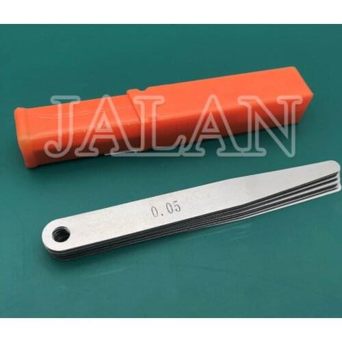 0.05mm thickness feeler gauge for lcd separate remove iphone x frame and samsung edge middle frame use lcd separte repair tool