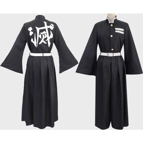 Cosplay Anime Kimetsu No Yaiba Demon Slayer Cosplay Costume Nezuko Tanjirou Kochou Shinobu Tomioka Giyuu Festival Costume