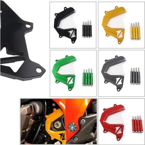 Motorcycle Left Engine Guard Chain Cover Protector For KAWASAKI Z800 2013 2014 2015 2016