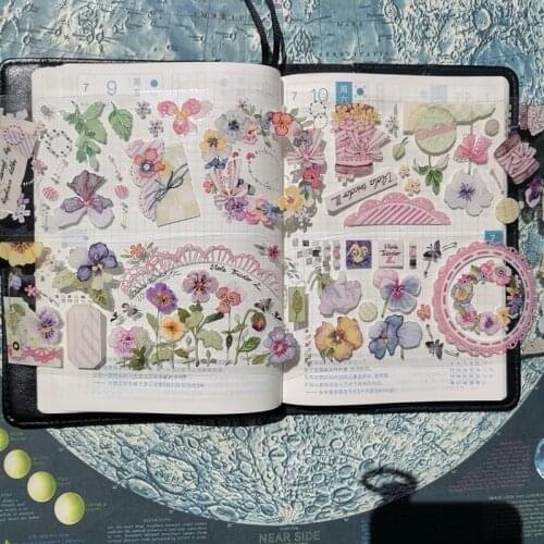 1 Loop Masking Tape Studiovi Pet Crystal Paper Special Oil Journal Collage