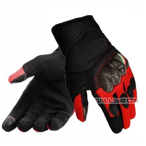 New Arrival Motorbike Downhill Bike Offroad Scooter Riding Black Leather Gloves Motocross Motorcycle Riding Gloves