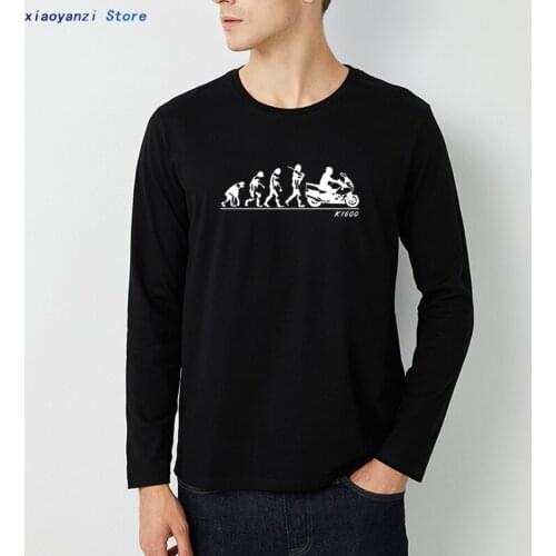 New Arrival Mens Rock fan K 1600 Gt Gtl t-shirt Exclusive evolution K1600Gt funny Cotton long sleeved T shirt