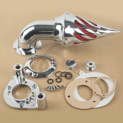TCMT Motorcycle New Chrome Air Cleaner Intake Filter For Harley Sportster XL 1991-2006 1992 94