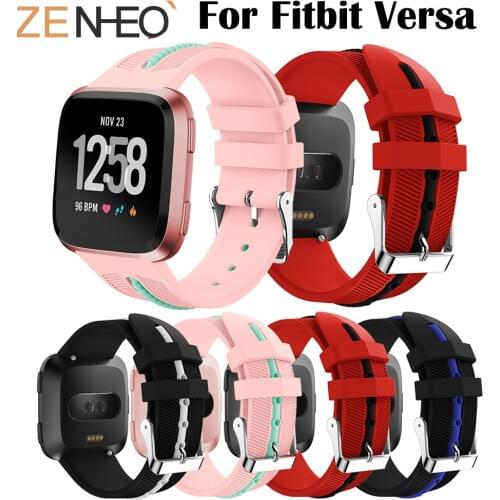 WatchBand Replacement Wristband For Fitbit Versa Wrist Bands Watch Band Strap Accessories for Fitbit Versa Band Sport Smartband