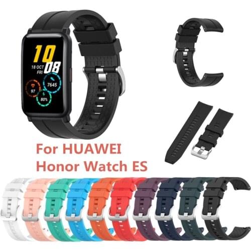 Silicone Soft strap For Xiaomi Haylou Solar LS02 Smart Watch Watchband For huawei honor ES for huawei GT2 42mm strap