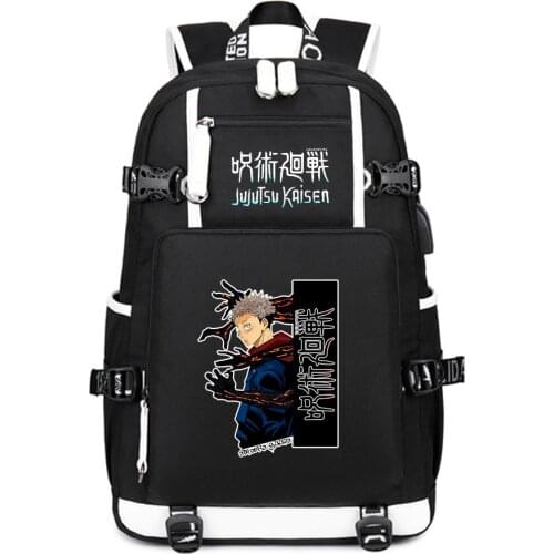 Jujutsu Kaisen Oxford School Backpack Large Childrens Bagpack Anime Large Bookbag Women Travel Back Pack Laptop Shoulder Bags