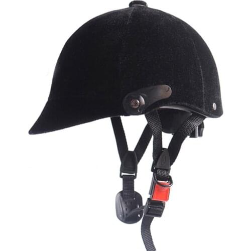 Horse Riding Helmet Men Women Equestrian Black Horse Riding Cap Hat Adjustable Helmet Horse Rider Heads Body Protector Equipment
