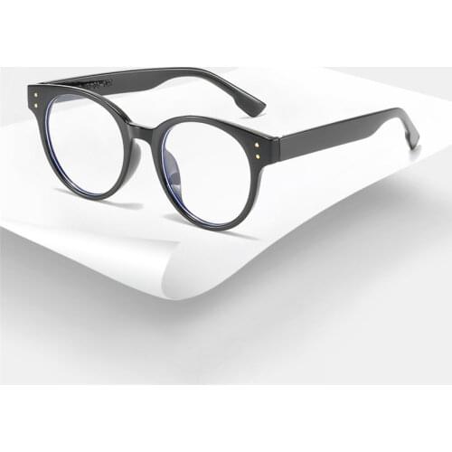 Unisex Anti Blue Light Glasses Frame Men Women Oculos Vintage Design Clear Computer Male Metal Spectacle Eyewear Gafas