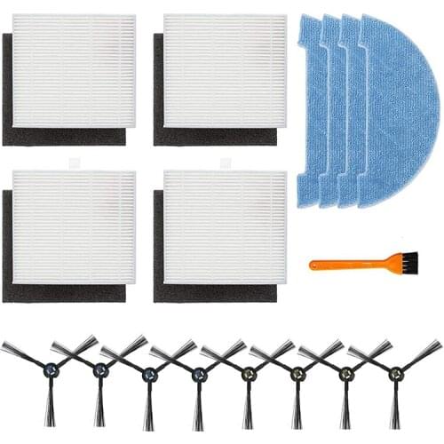 Replacement Parts for ILIFE V8S X750 X785 V80 Robotic Vacuum Cleaner, Accessories Kit