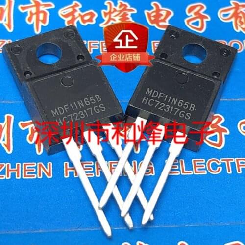 10PCS MDF11N65B TO-220F 650V 11A 100% New&original