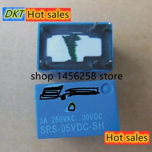 20pcs Relay SRS-05VDC-SL SRS-12VDC-SL SRS-24VDC-SL SRS-05VDC-SH 250V 3A relay 6 pin relay 5V/12V/24VDC relay