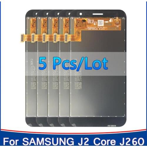 5 piece 5.0'' NEW LCD for Samsung Galaxy J2 Core J260 LCD Display Touch Screen Digitizer Assembly Replace For samsung J260 lcd
