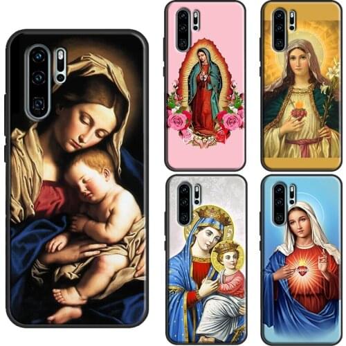 Mother Virgin Mary Case For Huawei P Smart Z 2019 P10 P20 Lite P30 P40 Pro Mate 20 10 Lite 30 Pro Coque