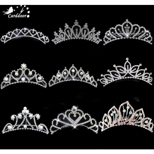 Carddoor Hair Combs Crowns Headband Headpiece Tiaras Hair-Jewelry-Ornaments Accessiories Wedding Party Girls Women Crown