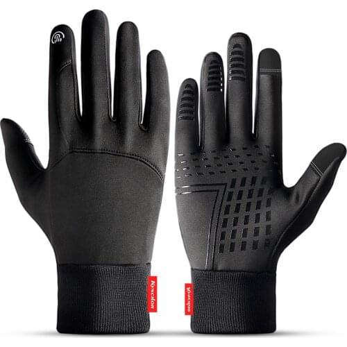 Hot Sale Winter Outdoor Sports Running Glove Warm Touch Screen Gym Fitness Full Finger Gloves for Men Women Knitted Magic Gloves