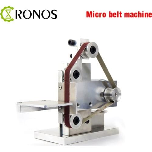 Miniature Small Belt Machine DIY Polishing Machine Grinding Machine Fixed Angle Sharpening Machine Blade Desktop