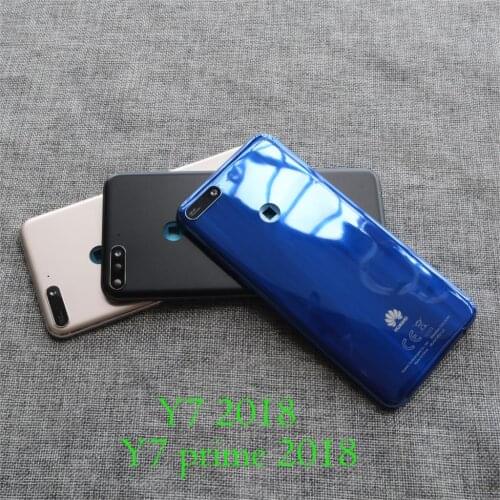 New Original Rear Back Battery Cover Housing door case for Y7 Prime 2018/ Nova 2 lite