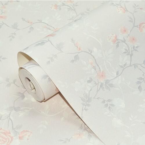 Wellyu обои Pastoral fresh small flower wallpaper women 's shop living room beauty salon gift sofa bedside background wallpaper