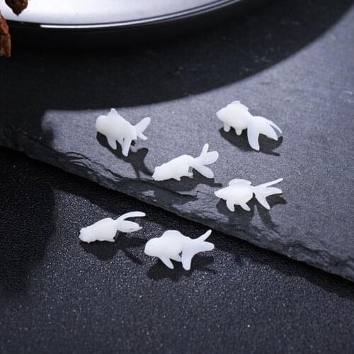 Plastic Goldfish Models Epoxy Filling Material Crystal Resin 3D Modeling Filler
