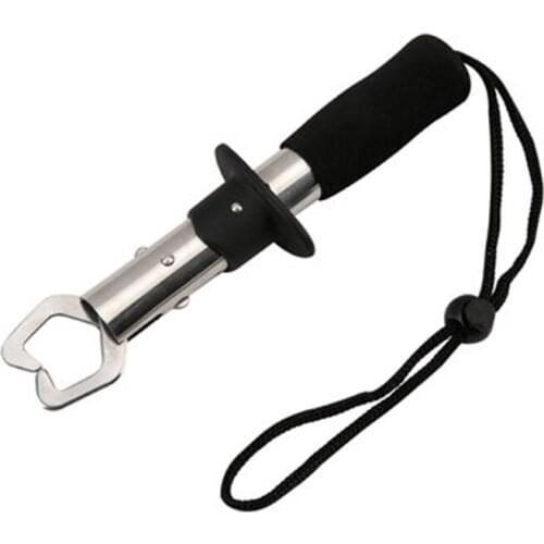 Fish Lip Gripper Fishing Tool Lip Gripper Trigger Lock Clip Clamp Grabber Fish Plier Grab Fishing Tackle Handle Tool Accessory